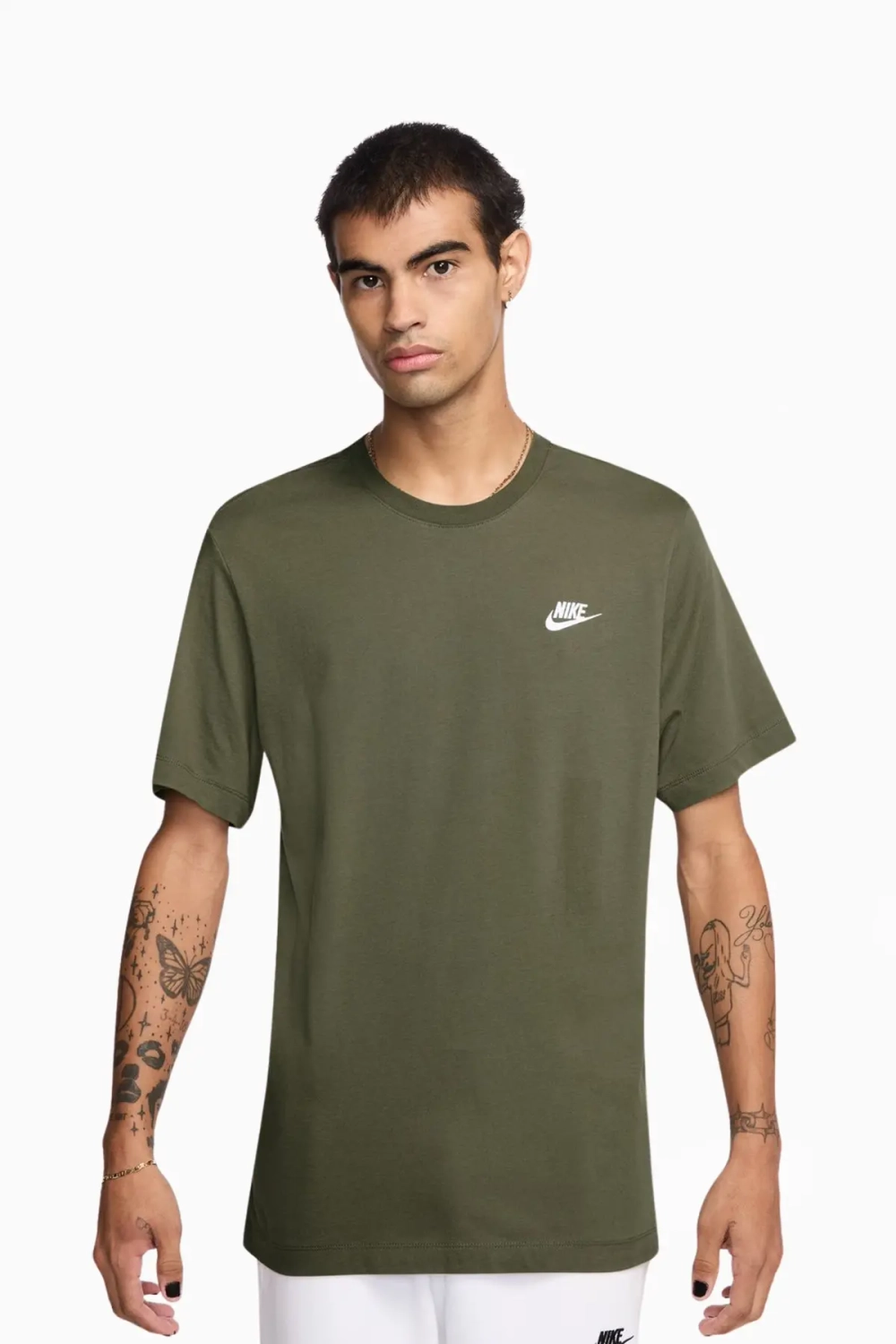 Футболка Nike Sportswear Club - зеленый