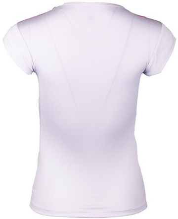 Женская теннисная футболка Monte-Carlo Country Club Print Tech T-Shirt - разноцветный