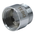 Удлинитель TEBO хромированный 3/4"x15 мм ВР/НР