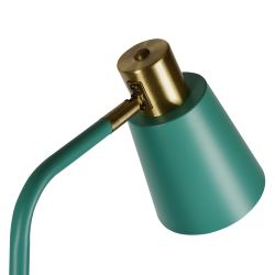 UML-T700 E27 GREEN Торшер напольный под лампу Е27. 40W. с регулировкой наклона. Механический выключатель. Зелёный. ТМ Uniel