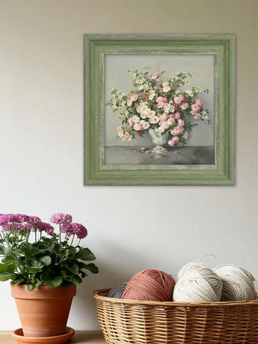 Картина на стену интерьерная на холсте 26*26 см