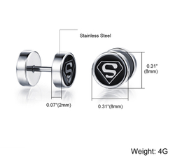 Серги "Супермен" Steelman 86773