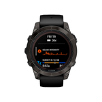 Умные часы Garmin Fenix 7 Pro, 47mm, Sapphire Solar Carbon Grey DLC Titanium with Black Band (010-02777-11)