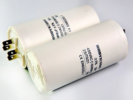 Пусковой конденсатор 50мкФ 450в клеммы / CBB60 / RODYX