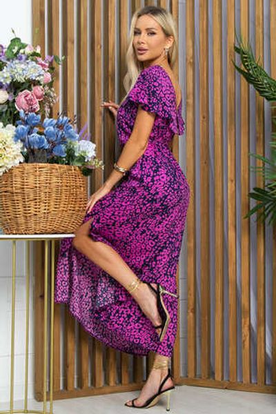 Платье Вечер свиданий (сине-малиновое) П13319-16М LT Collection