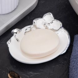 Мыльница Орхидея Калипсо Белый