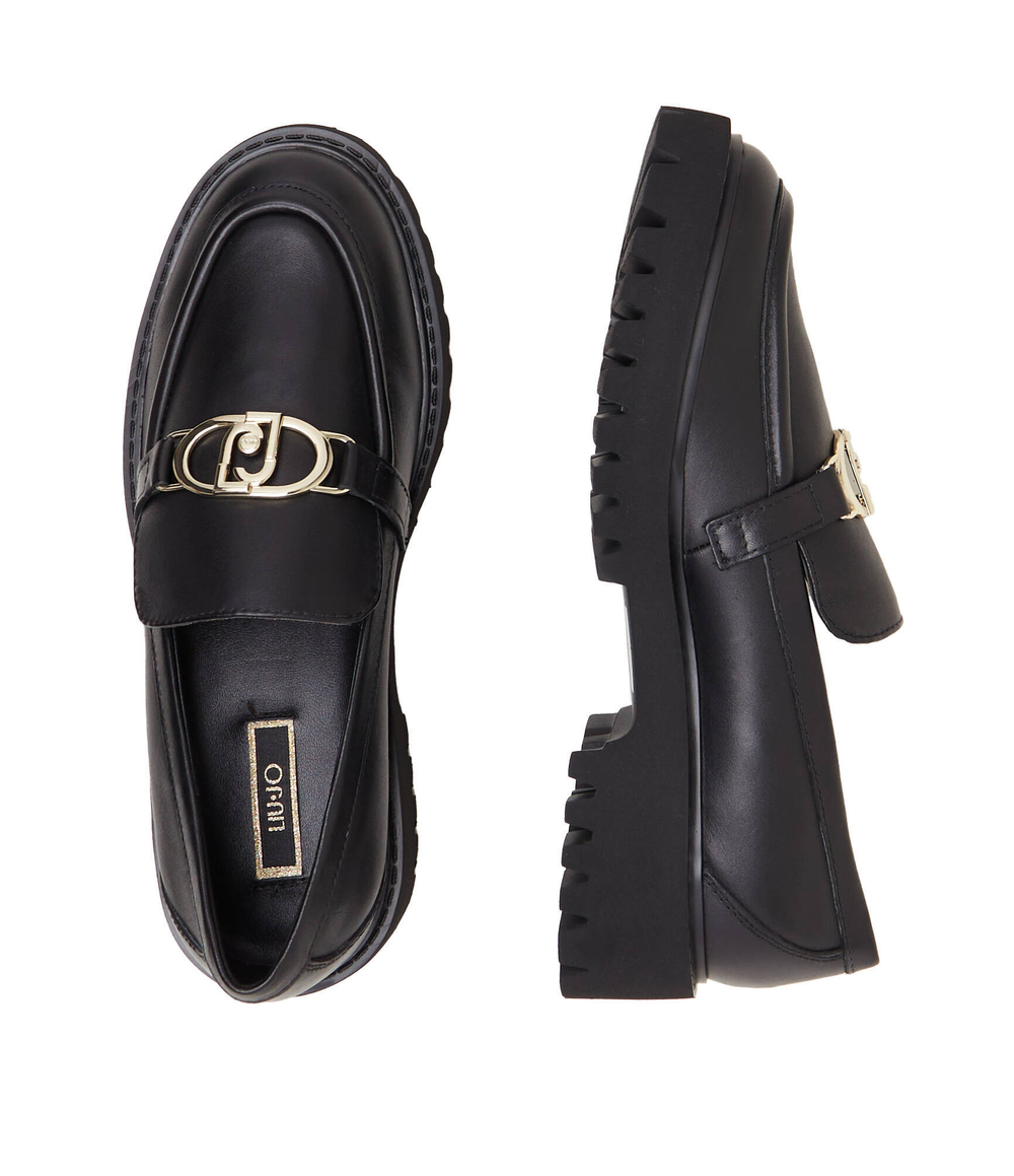 Кожаные лоферы cora 01 Liu Jo - черный(SA4001 P0102)