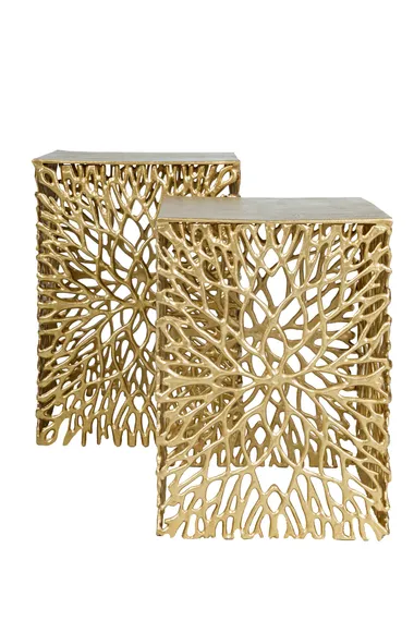 Комплект из 2 столиков Design, золото
