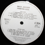 Mick Jagger / Primitive Cool (LP)