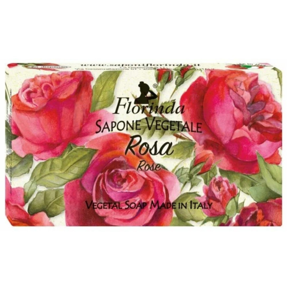 FLORINDA мыло 200г Роза (91774)