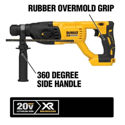 DEWALT DCH133 26MM 1in Бесщеточный аккумуляторный перфоратор SDS PLUS с D-образной рукояткой Ударная дрель 20V Tools Hammer 5500BPM 2.6J