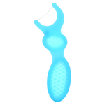 Plackers, детская зубная нить Dual Gripz, очень мягкая, с фторидом, лесная ягода, 75 шт.