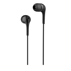 Гарнитура "3,5 мм" Jack Hoco M40 (вакуумные) Черный