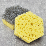 Губка для посуды 2шт 9*8*3см "Teflon"