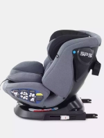 Автокресло RANT UB619 "NITRO" isofix Grey группа 0+-1-2-3  (0-36 кг)