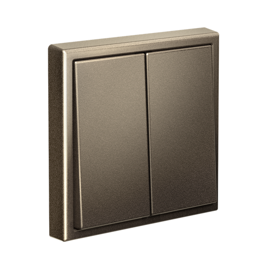 Переключатель 2-кл. ArtGallery (сх. 6/2) 10AX механизм мокко SE GAL000665