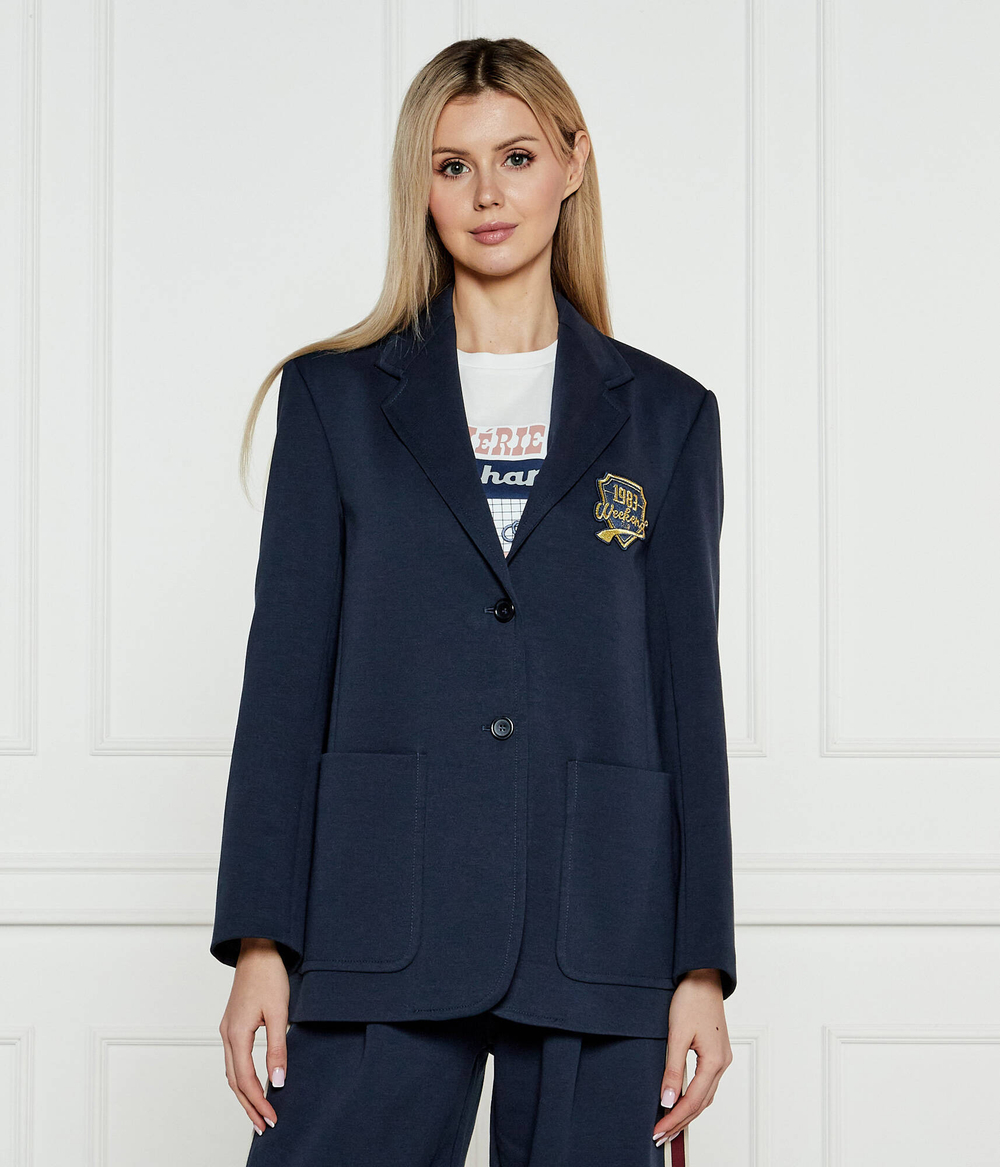 Пиджак BRAMA Weekend MaxMara - темно-синий(159110116)