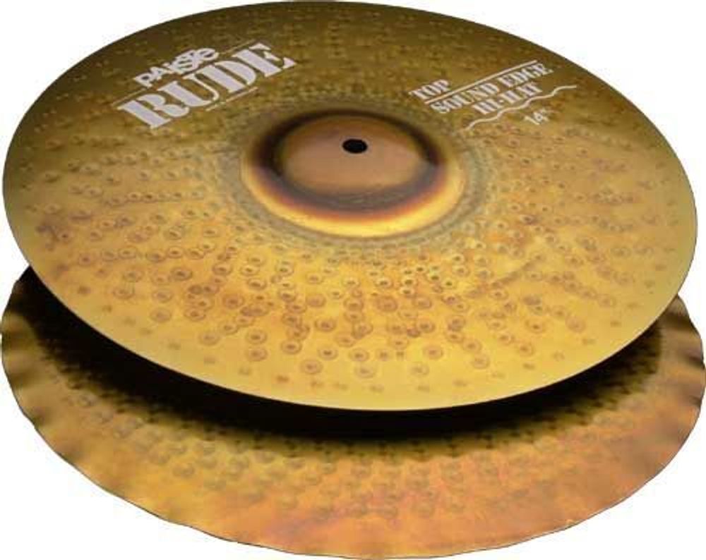 Тарелка Hi-Hat (Пара) Paiste 14&quot; Rude Sound Edge Hi-Hat