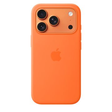 Apple Silicone Case with MagSafe iPhone 17 Pro Orange