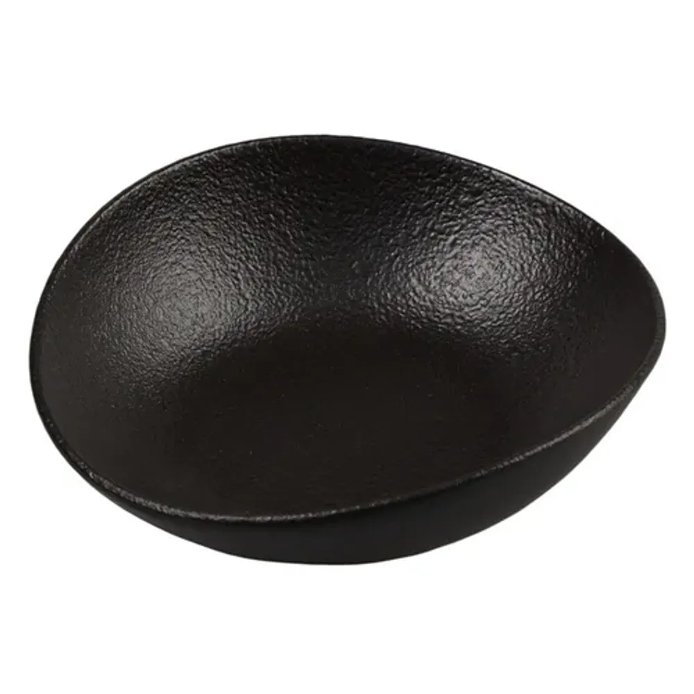 Салатник 260 мл 15*13,5 см h4,8 см Wave Up Smooth Black Raw Stellar P.L. Proff Cuisine [6]
