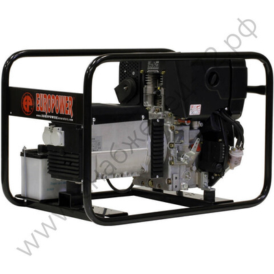 Генератор дизельный EUROPOWER EP 6000 DE