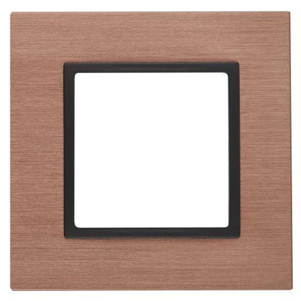 Рамка 1-м 14-5201-14 металл Elegance медь+антрацит ЭРА Б0034544 Рамка 1-м 14-5201-14 металл Elegance медь+антрацит ЭРА Б0034544