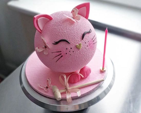 Шоу-торт бомба котик с сюрпризом внутри