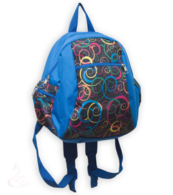 Спирали/голубой