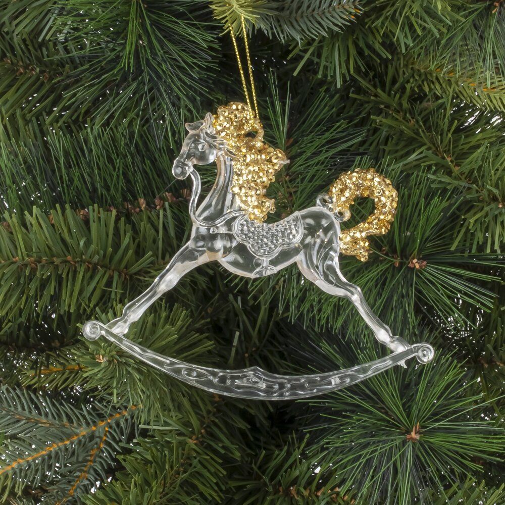 GAEM Украшение новогоднее "Лошадка", L14 W1 H12 см