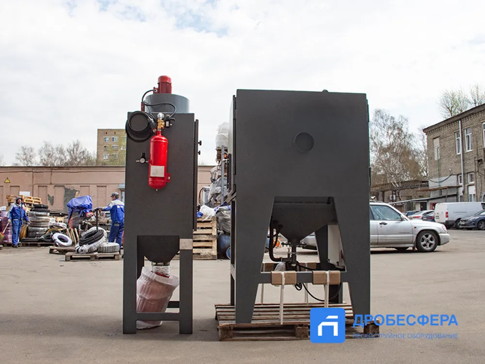 Пескоструйная камера NowAG A-100SF с фильтром