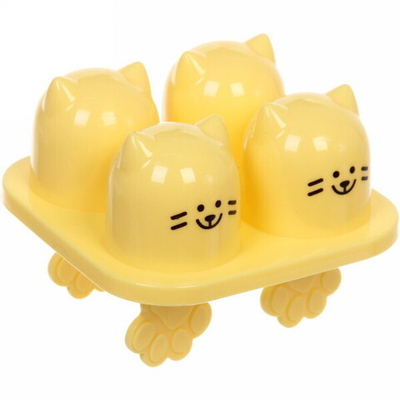 Форма для приготовления мороженого «Лапки» 4шт