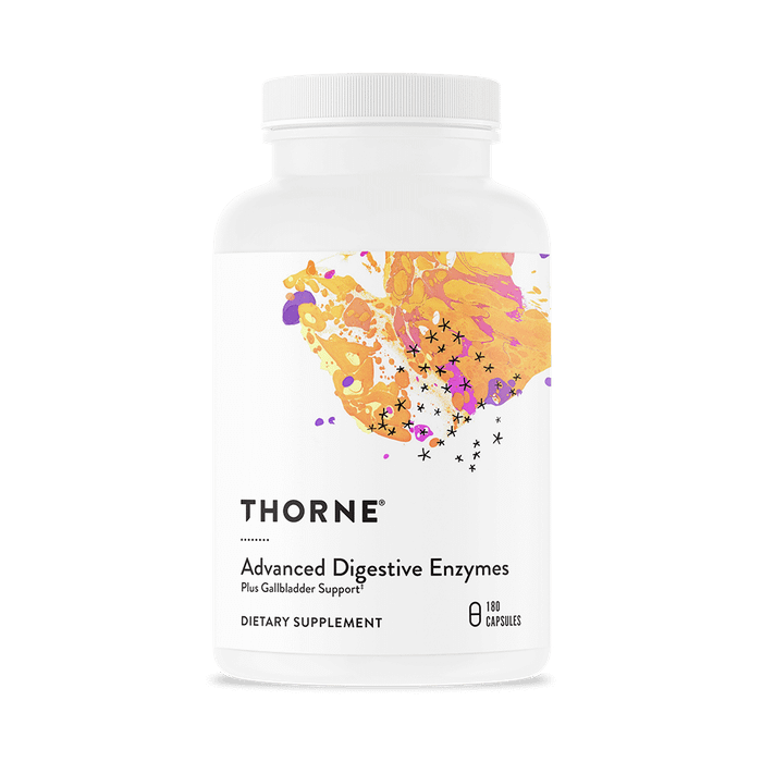 Пищеварительные ферменты, Advanced Digestive Enzymes, Thorne Research, 180 капсул