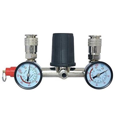 Тройной редуктор с манометром на компрессор 260/280/360/415 23TRED260-415