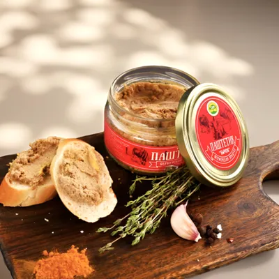 Фотография Говяжий паштет / 200 гр купить в магазине Афлора