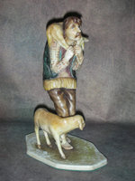 Статуэтка. Фарфор. Пастух. Capodimonte. Италия