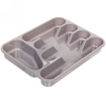 Лоток для столовых приборов «Grey» 33,5*26*4,5см 5отделений