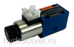 4WE6GB61/CG24N9K4 - Гидрораспределитель золотниковый Ду 6 с электроуправлением, схема GB (64-2), электроуправление G24, возврат - пружинный