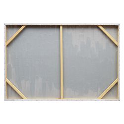 Панно декоративное с ручной росписью By Feel, 120х80 см, индиго