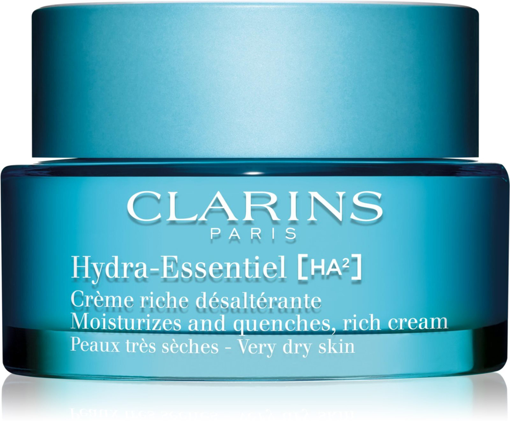Clarins Hydra-Essentiel [HA²] Rich Cream - насыщенный увлажняющий крем для очень сухой кожи /   50  ml  / GTIN 3666057098024