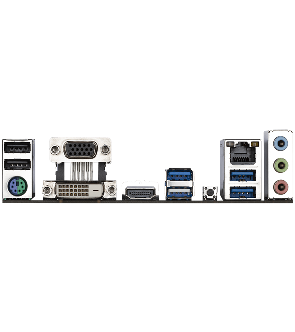 GIGABYTE A520M S2H, AM4, A520, 2*DDR4, 4*SATA, 1*M.2, 4*USB 3.2, 2*USB 2.0, 1*PCIx16, 2*PCIx1, D-Sub+HDMI+DVI, mATX