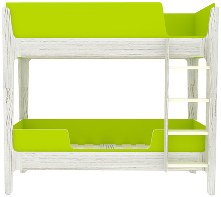 Кровать двухъярусная КарИВи Лотос Винтерберг Лайм