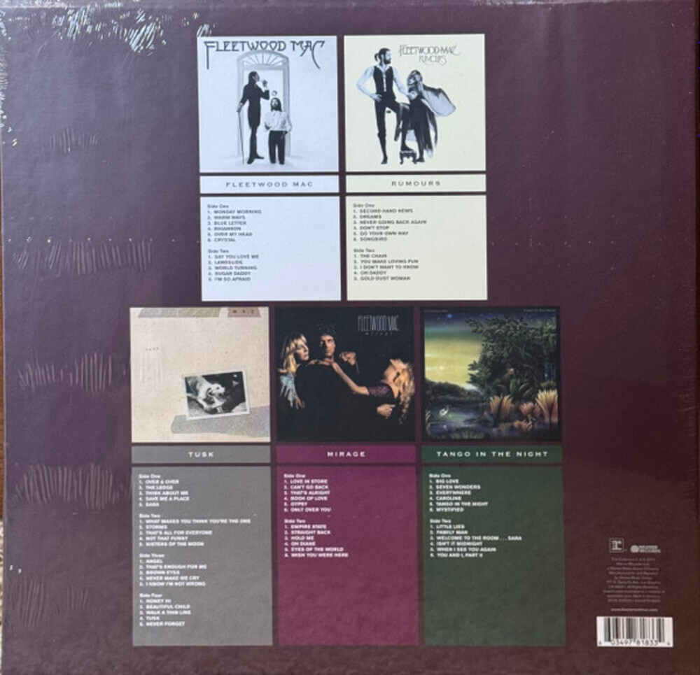 Fleetwood Mac / 1975 To 1987 (Limited Edition)(Coloured Vinyl)(6LP)