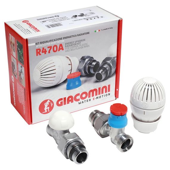 Комплект термостатич. Giacomini НР 1/2quot; x 16 - прям., R470AX013 купить в Москве и Московской области по низкой цене с доставкой по России — (1) Комплект термостатич. Giacomini НР 1/2quot; x 16 - прям., R470AX013 — (1)