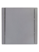 FORTE&PIANO Выключатель 1-клавишный проходной 10А FP503 сталь IEK