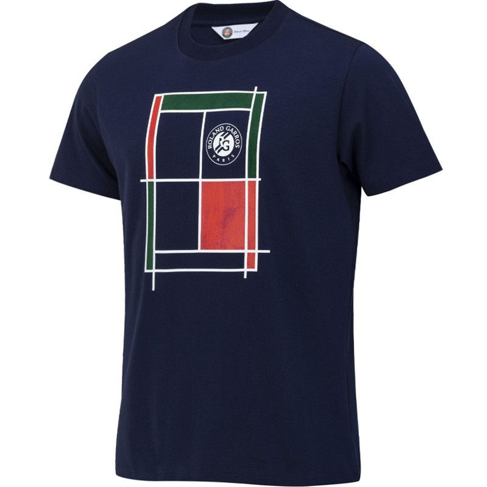 Теннисная футболка Roland Garros Court - navy