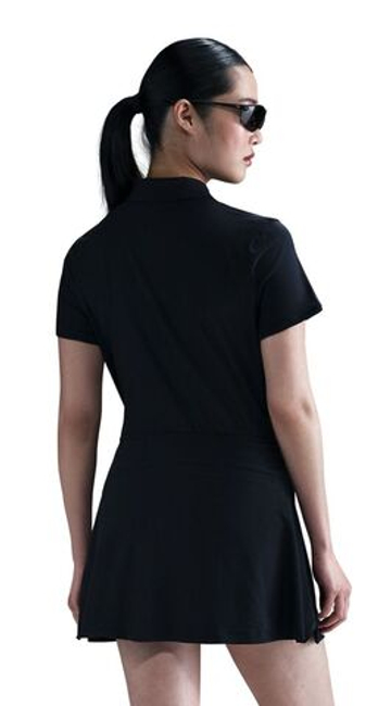 Женское теннисное поло Nike Dri-Fit Victory Short Sleeve - black/white