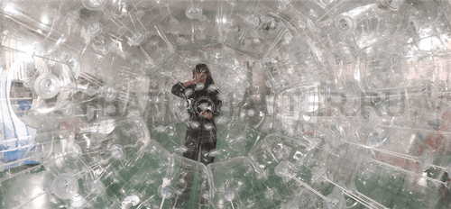 Шар декоративный для торгового центра 2,4 × 2,4 × 2,4 м