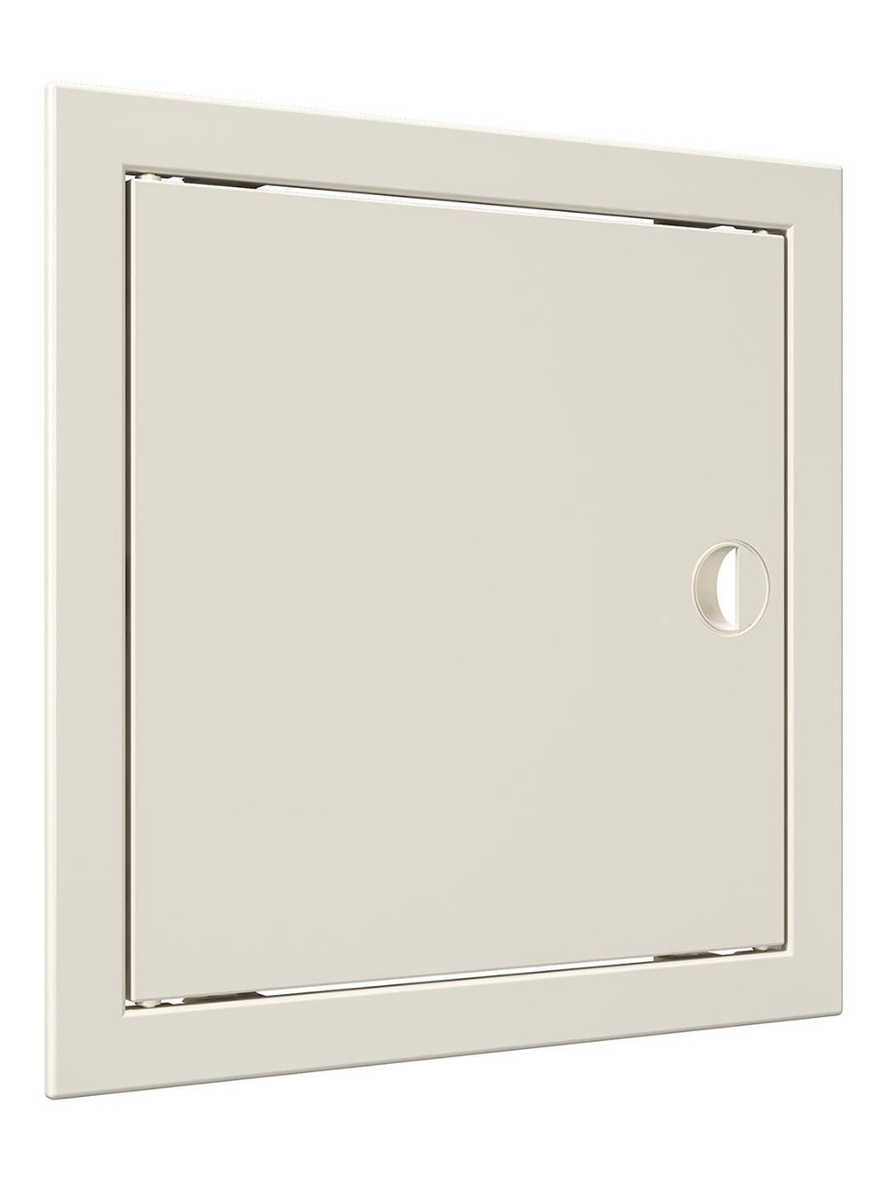 Люк ревизионный ЛР фланец 246х246 ручка 268х268 пластик Ivory EVECS