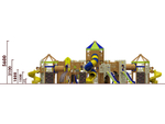 Игровой комплекс для детей 6-12 лет для уличной площадки