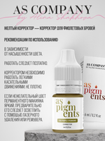 Пигмент для фиолетовых бровей от Алины Шаховой корректор